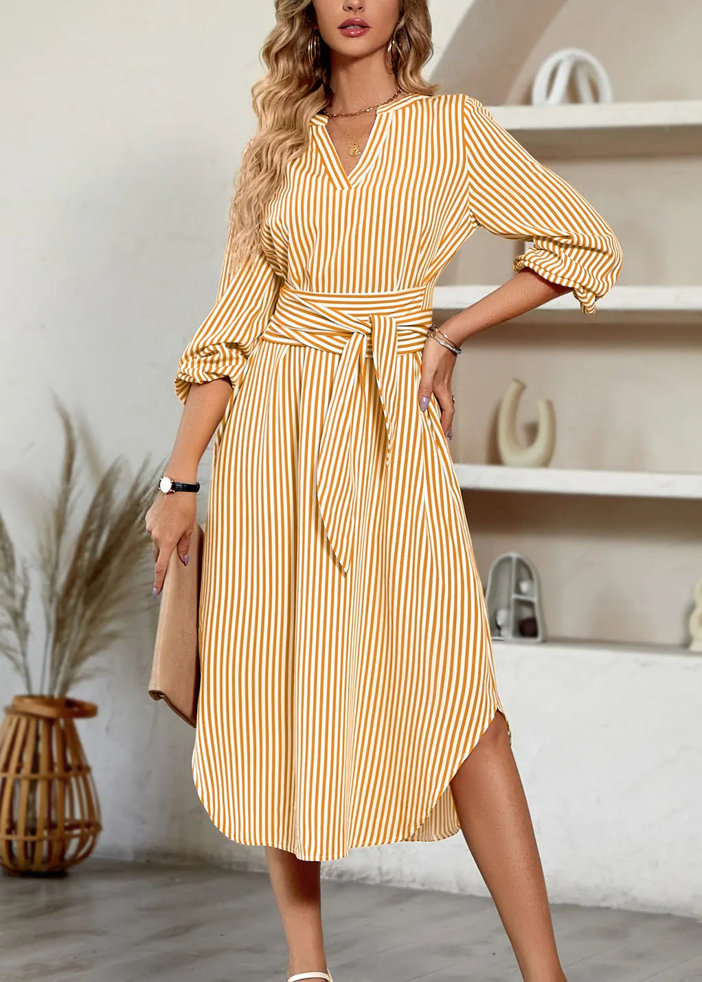 Elegantly Styled Dress for Everyday Wear