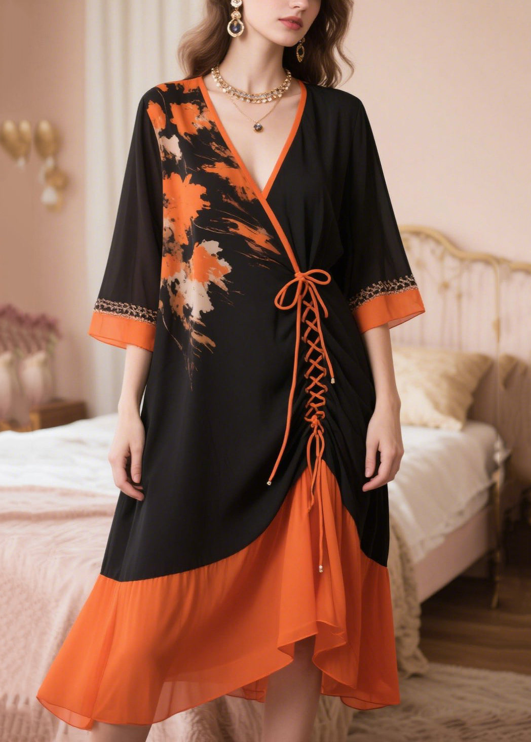 Classic Vintage Dress with a Flattering Fit