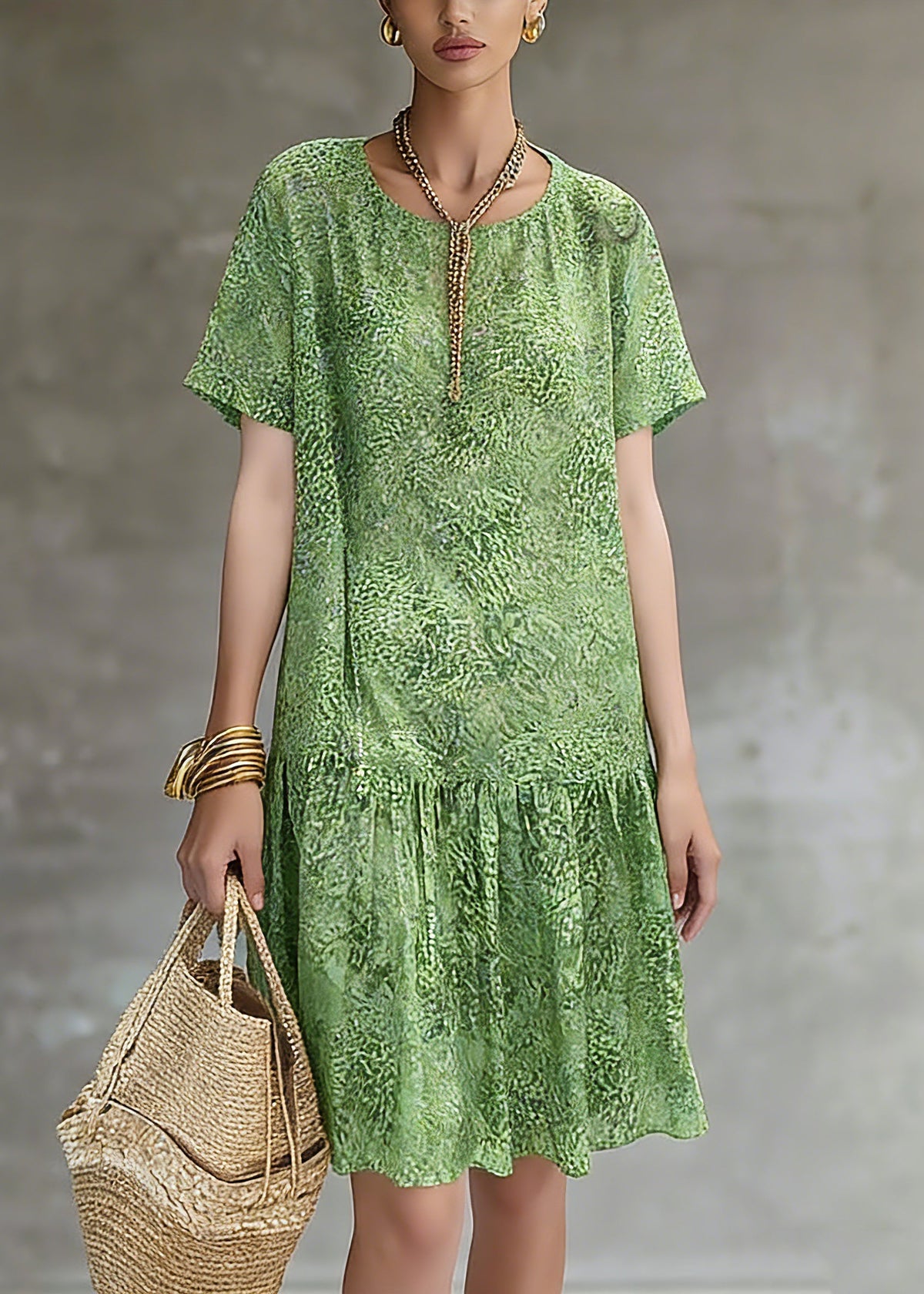 Elegantly Styled Dress for Everyday Wear