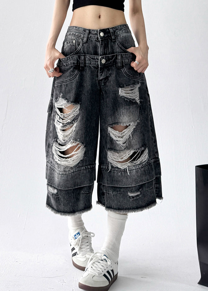 A Vintage Style Pants with Delicate Timeless Details