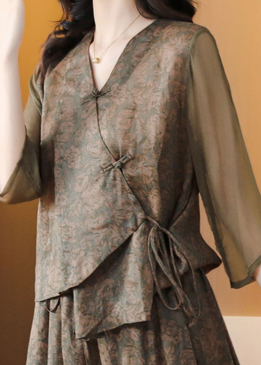 Vintage Inspired Top with a Contemporary Edge