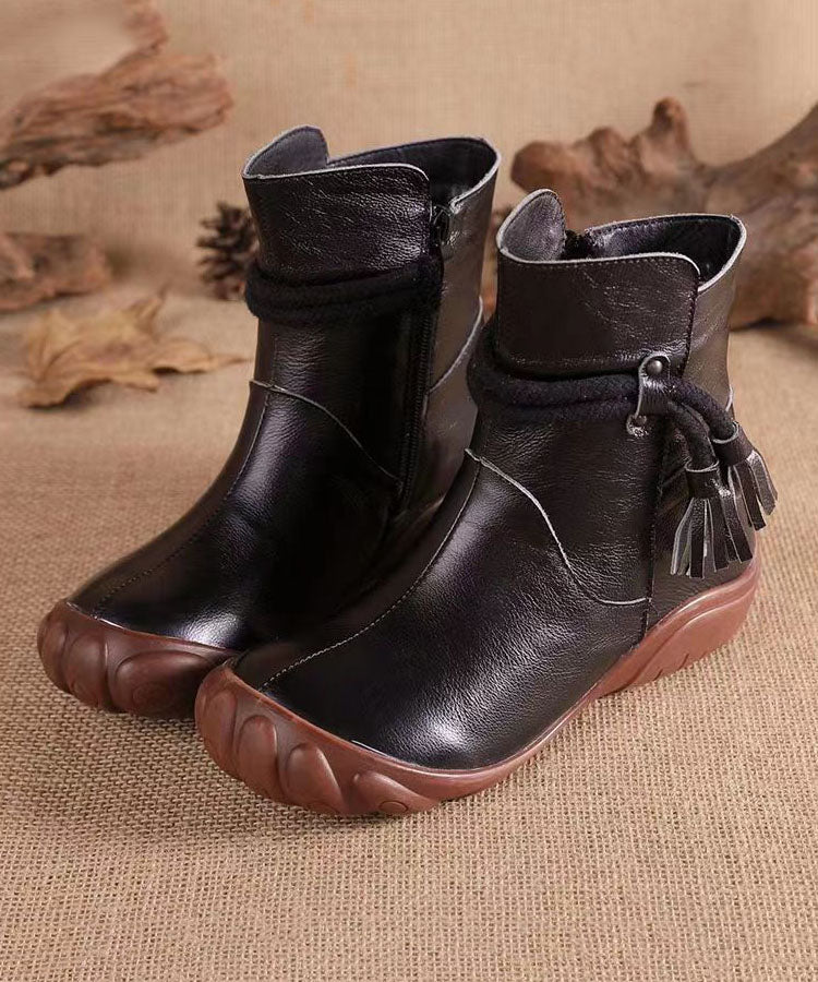 Classic Orthopedic Boots with Timeless Style