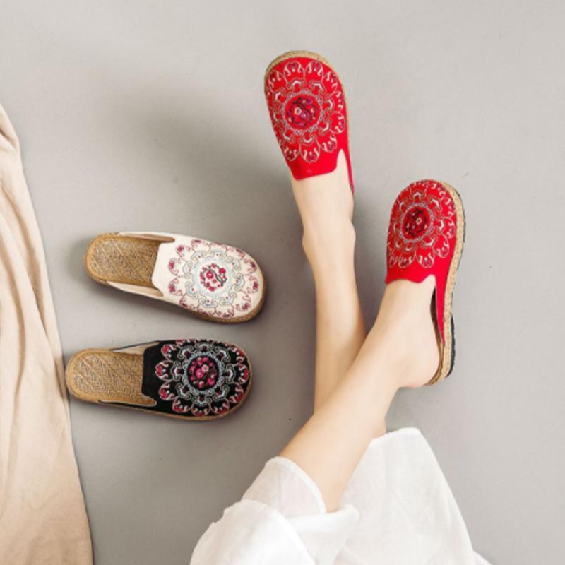 Classic Orthopedic Flats with Timeless Style