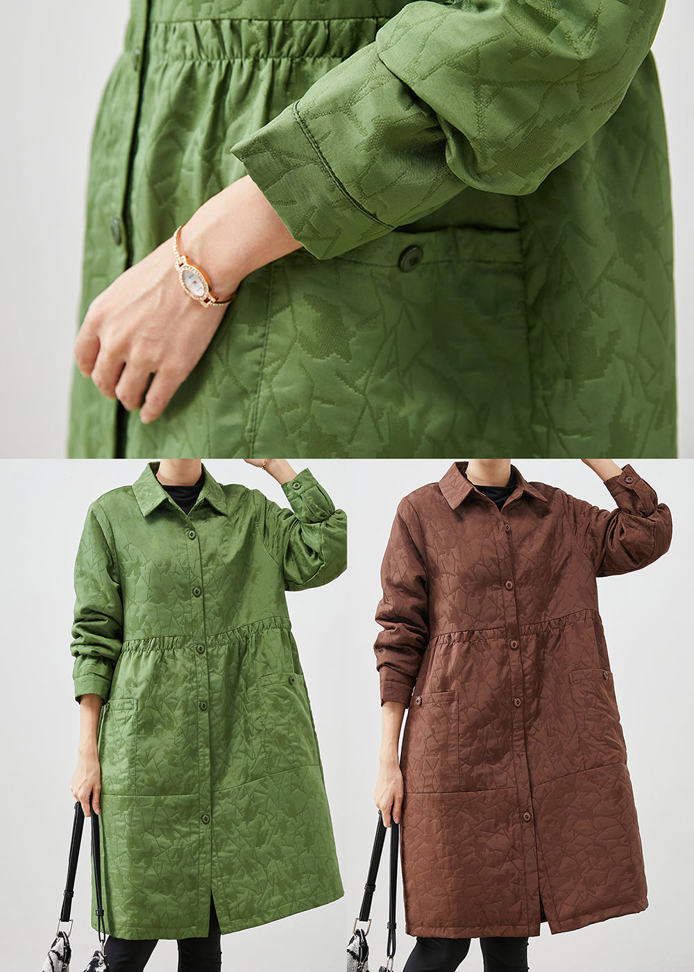 Well Tailored Coat with a Graceful Silhouette