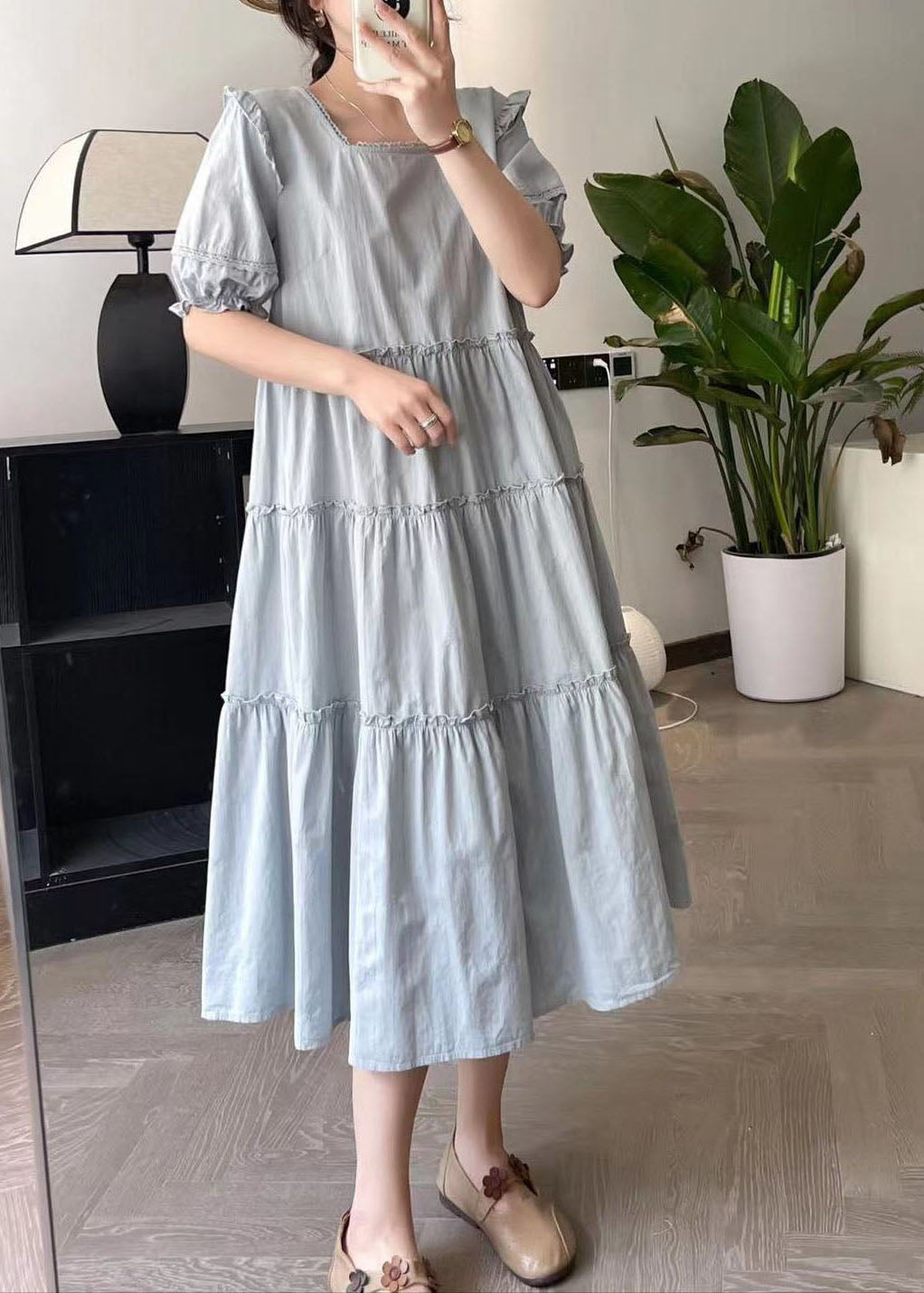 Elegantly Styled Dress for Everyday Wear