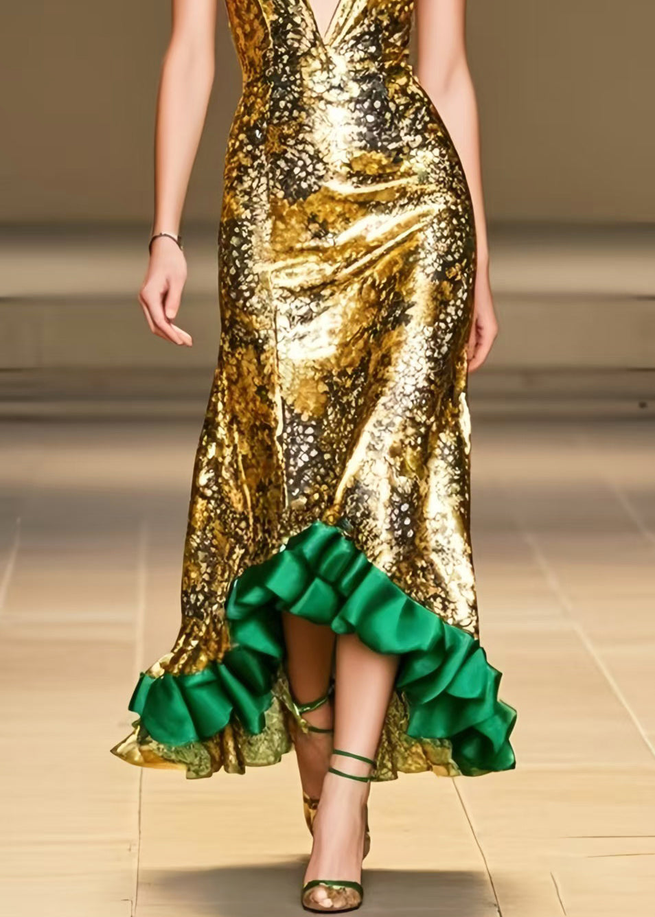 Well Tailored Dress with a Graceful Silhouette