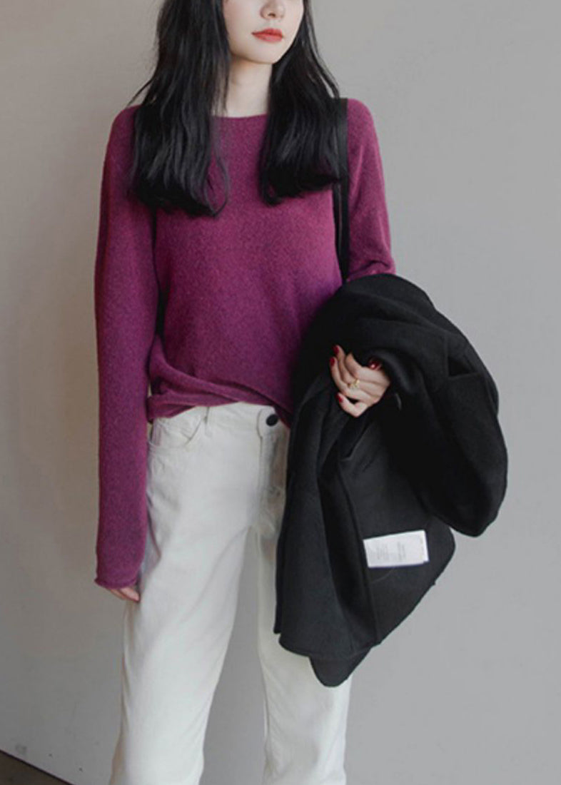 Beautifully Finished Sweater in a Timeless Design