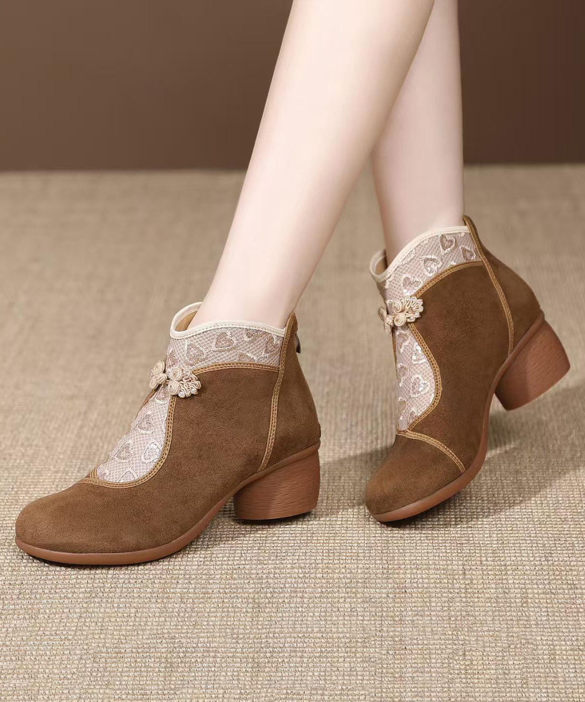 Vintage Inspired Orthopedic Boots