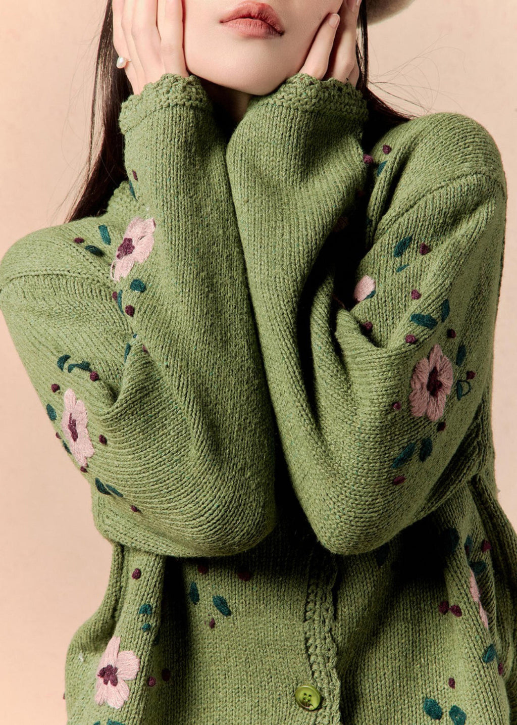 Vintage Inspired Cardigan with a Contemporary Edge