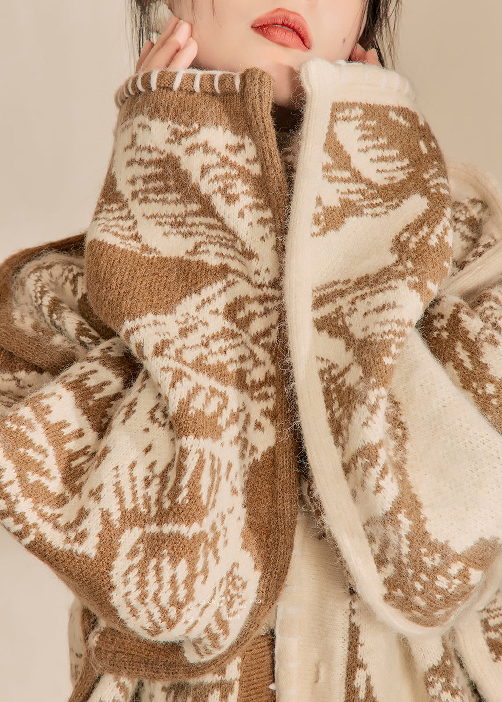 A Vintage Style Cardigan with Delicate Timeless Details