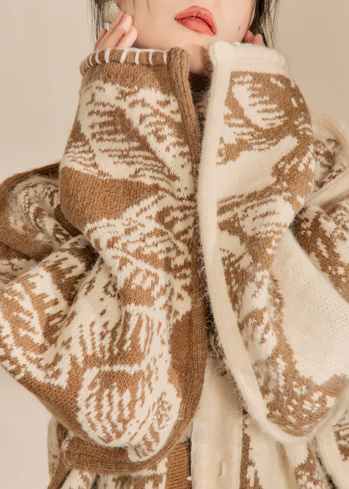 A Vintage Style Cardigan with Delicate Timeless Details