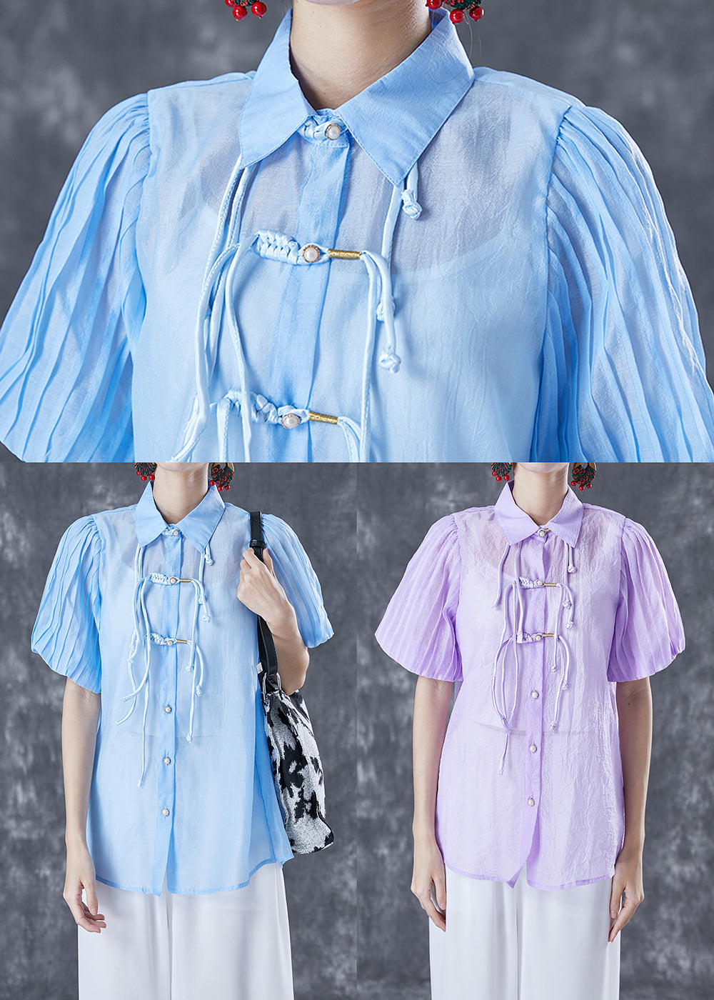 A Vintage Style Blouse with Delicate Timeless Details