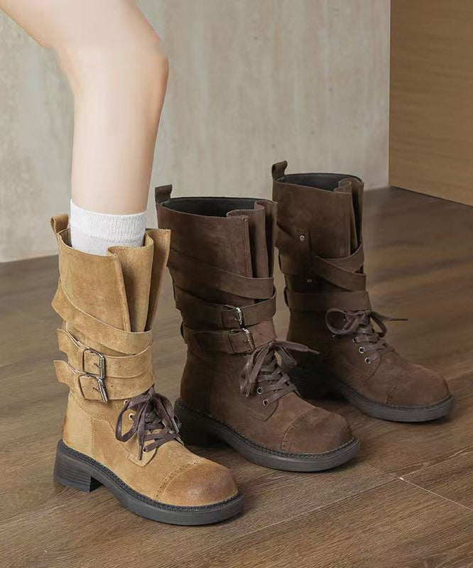 Vintage Inspired Orthopedic Boots