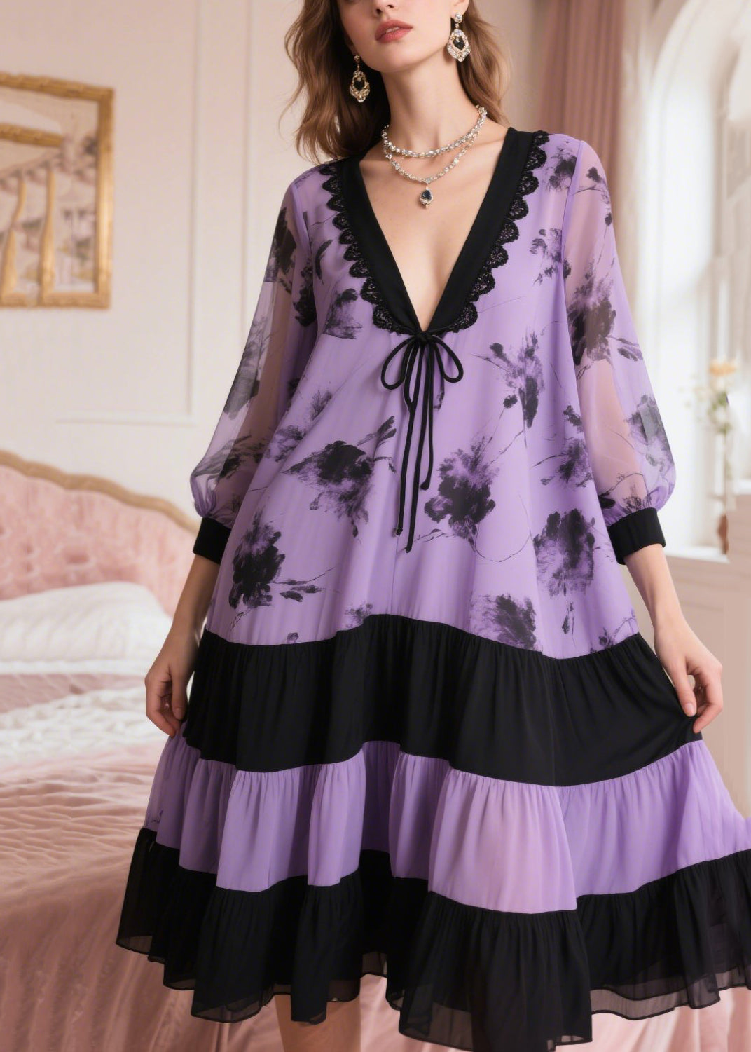 Beautifully Finished Dress in a Timeless Design