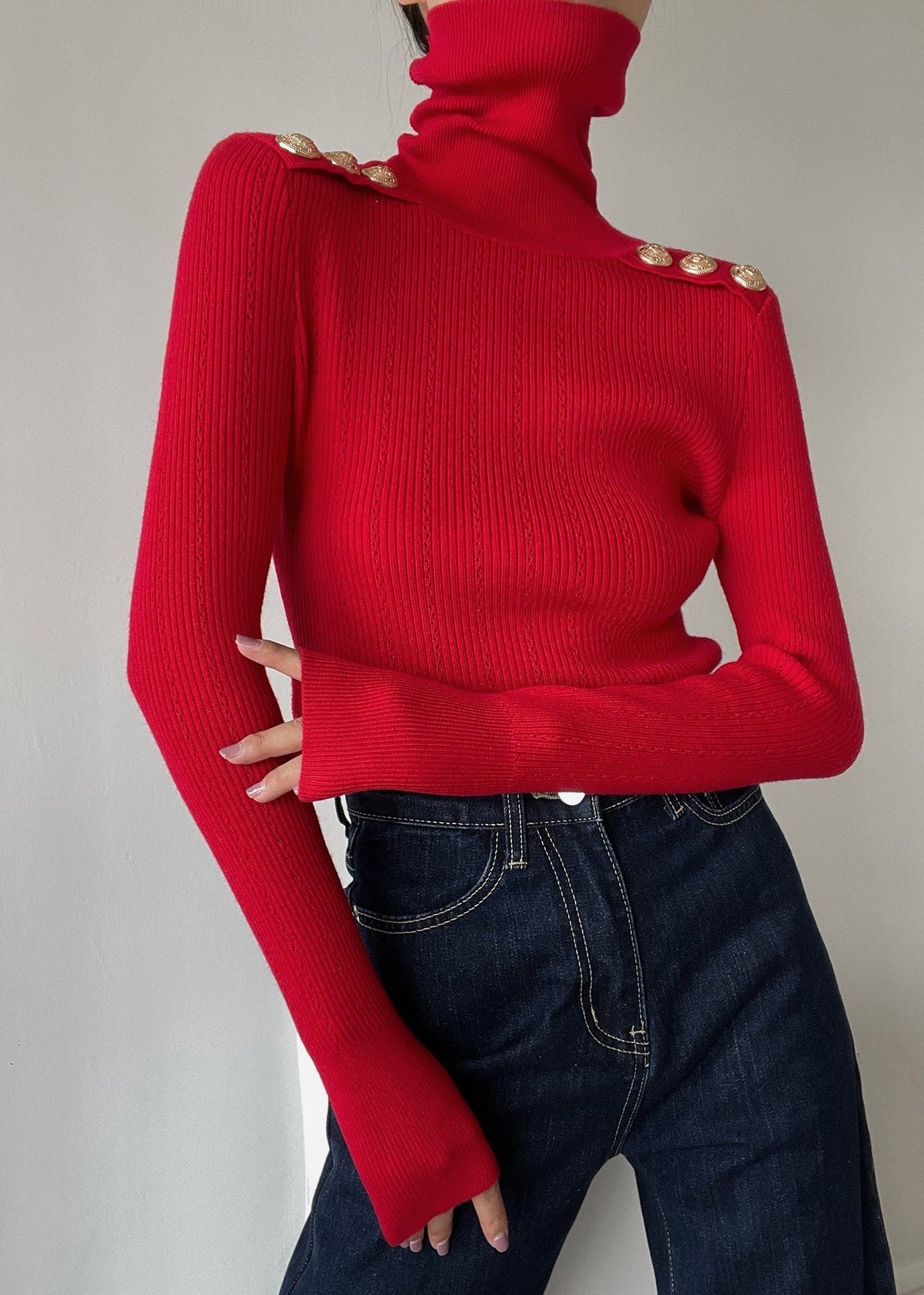 Polished Sweater with an Effortless Classic Look