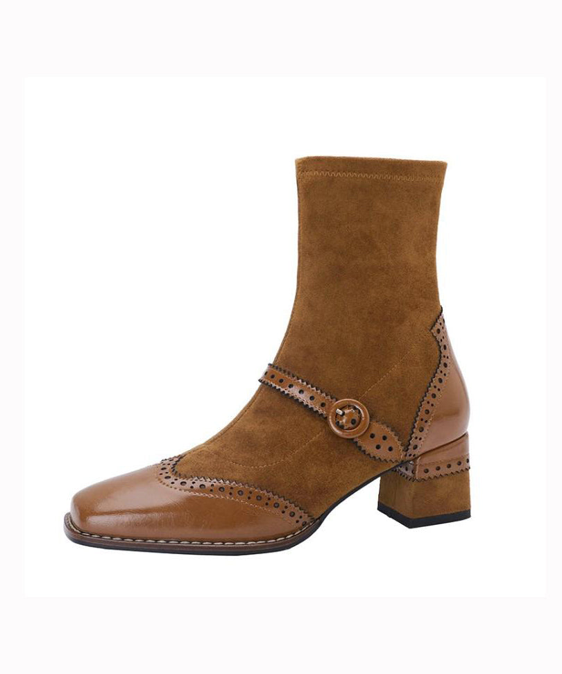 Classic Orthopedic Boots with Timeless Style