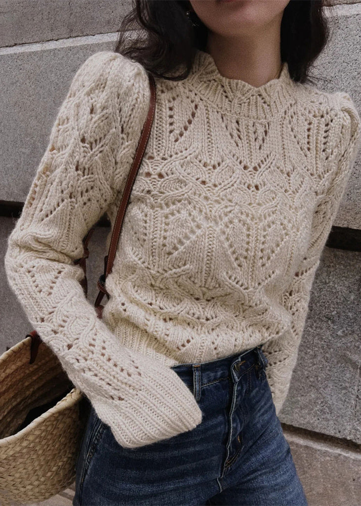 Classic Vintage Sweater with a Flattering Fit
