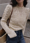Classic Vintage Sweater with a Flattering Fit