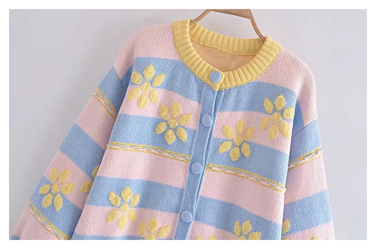 A Vintage Style Cardigan with Delicate Timeless Details