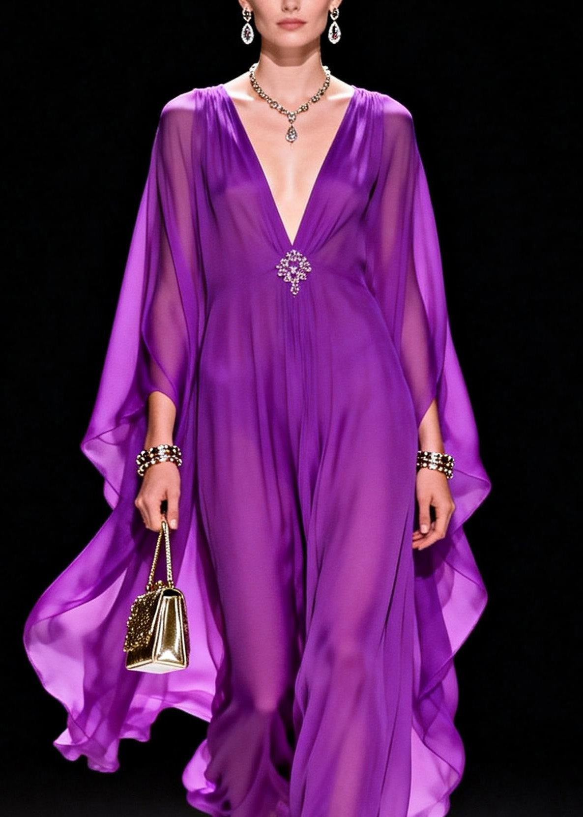 Beautifully Finished Dress in a Timeless Design