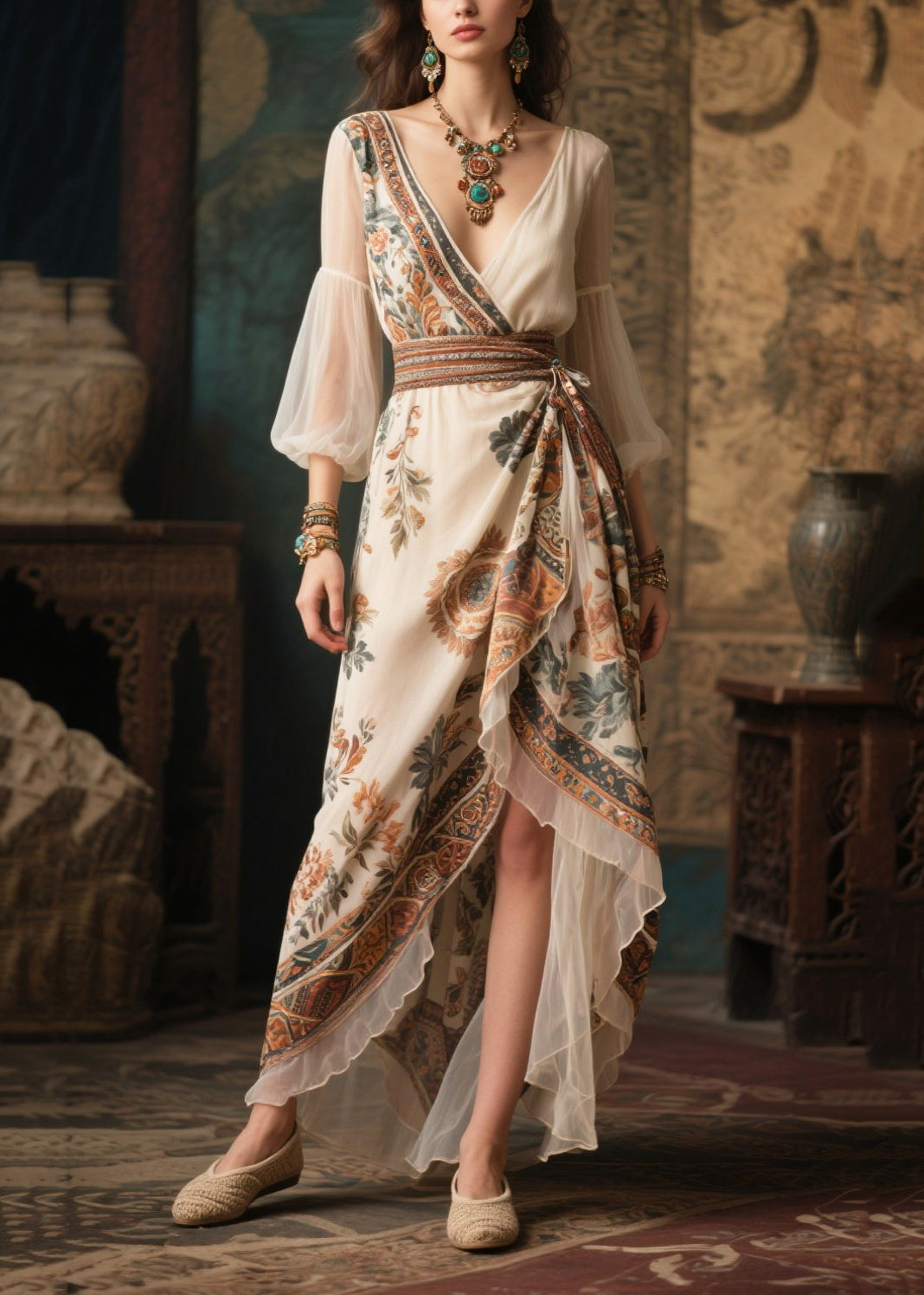 Well Tailored Dress with a Graceful Silhouette