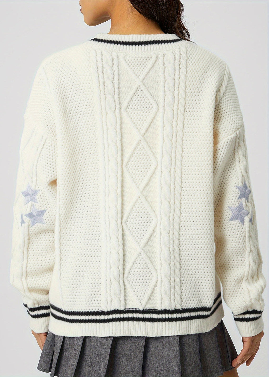 A Vintage Style Cardigan with Delicate Timeless Details