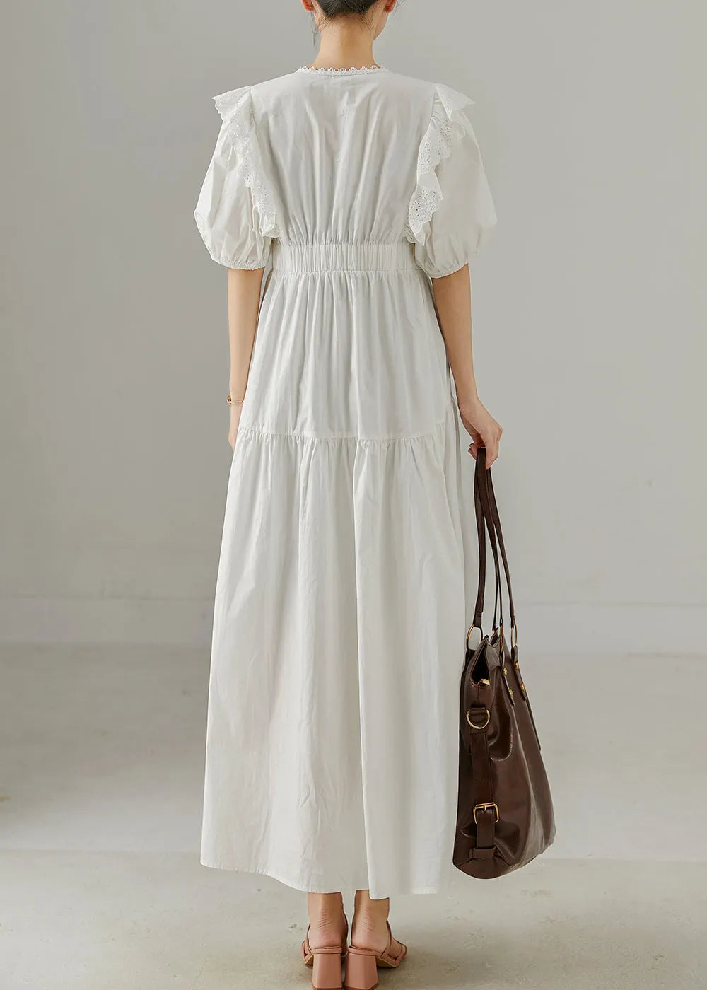 A Vintage Style Dress with Delicate Timeless Details