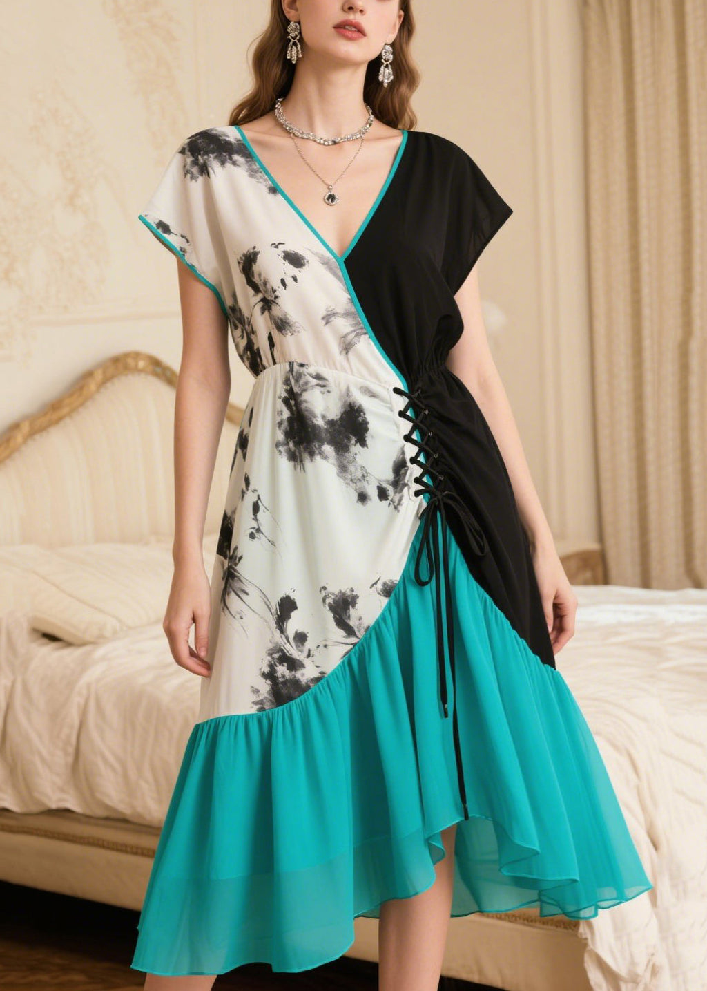 Well Tailored Dress with a Graceful Silhouette