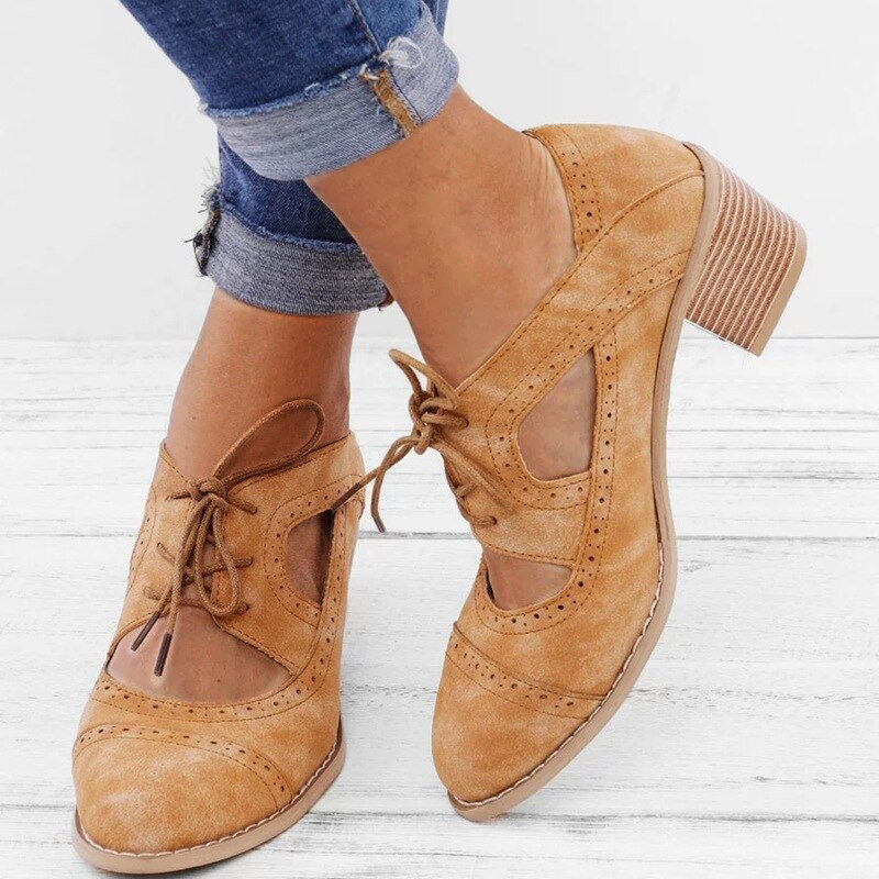Chic Orthopedic Pumps with Unique Design