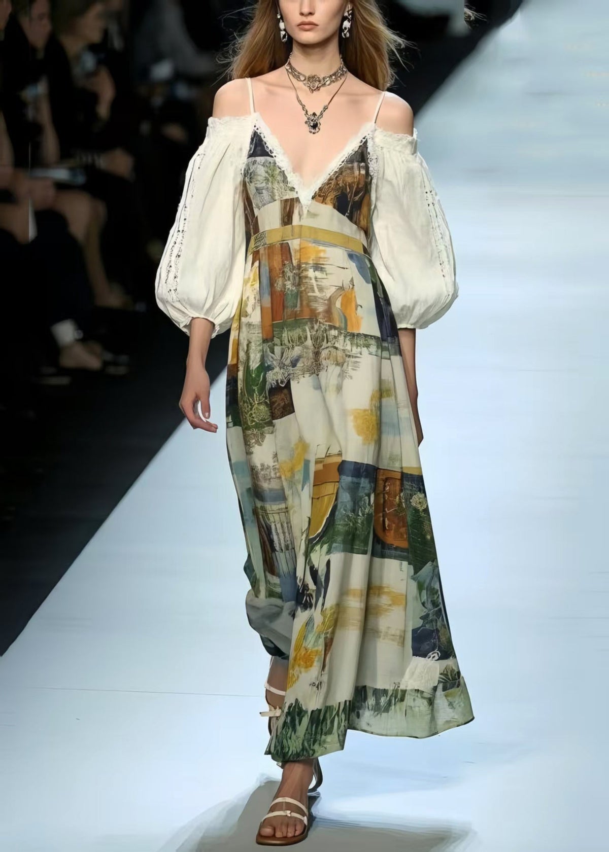 A Vintage Style Dress with Delicate Timeless Details