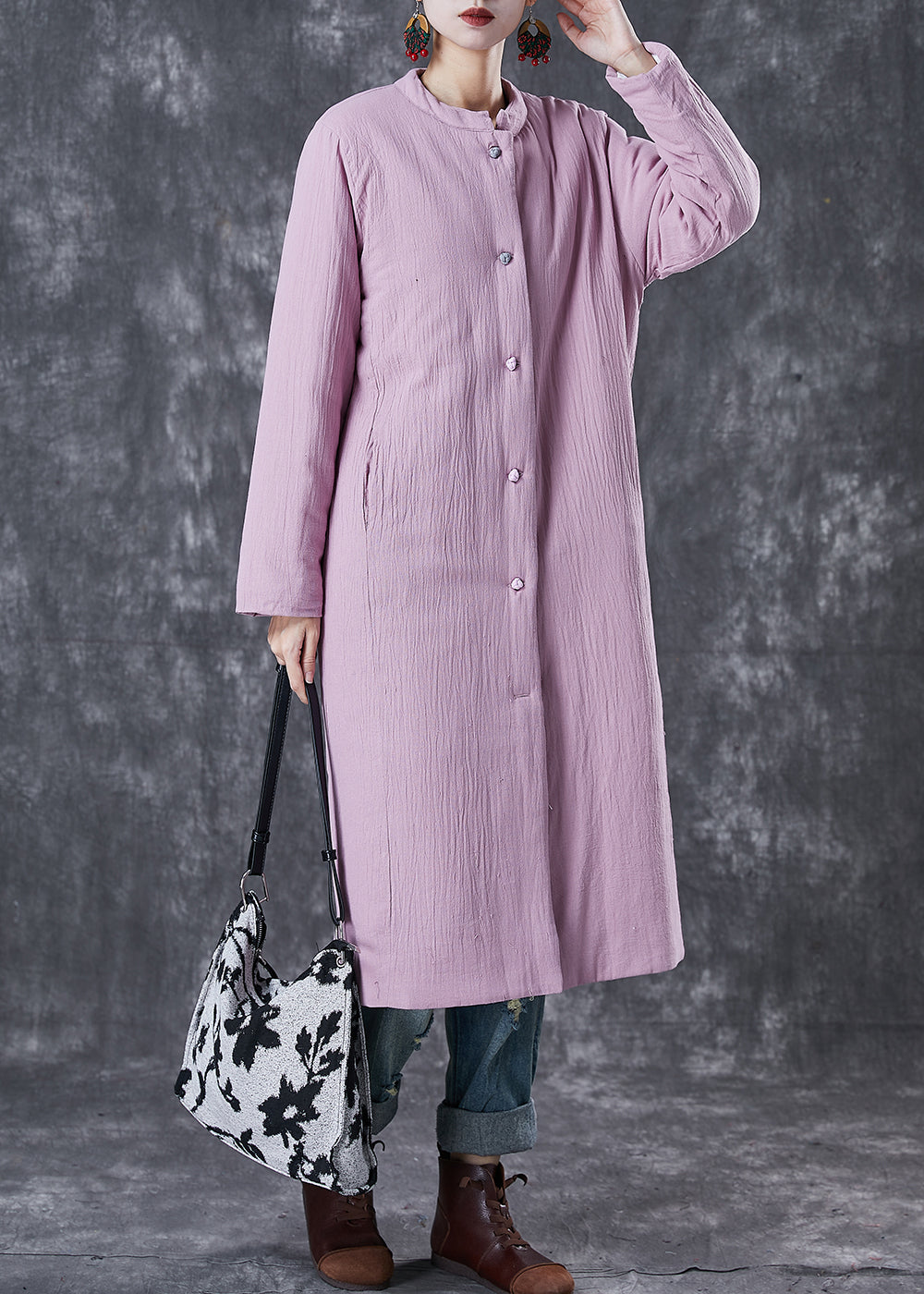 A Vintage Style Coat with Delicate Timeless Details