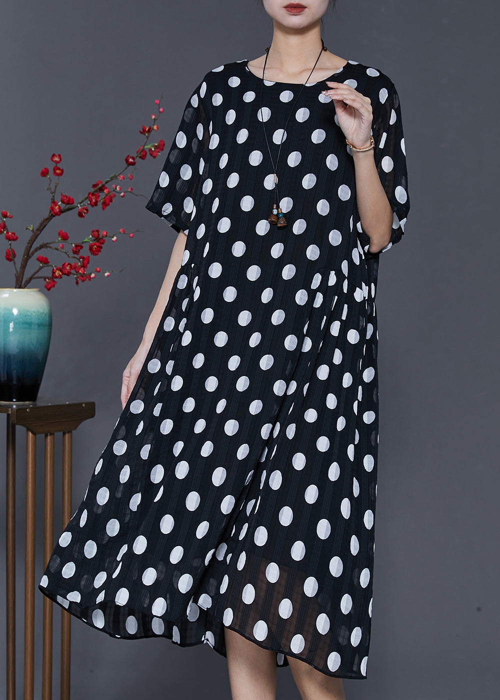 A Vintage Style Dress with Delicate Timeless Details