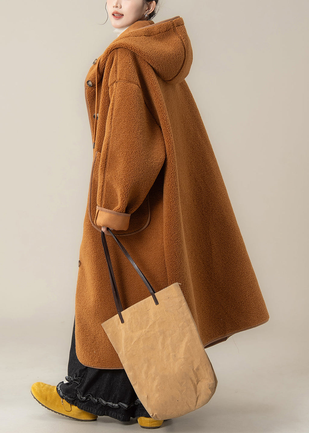 Classic Vintage Coat with a Flattering Fit