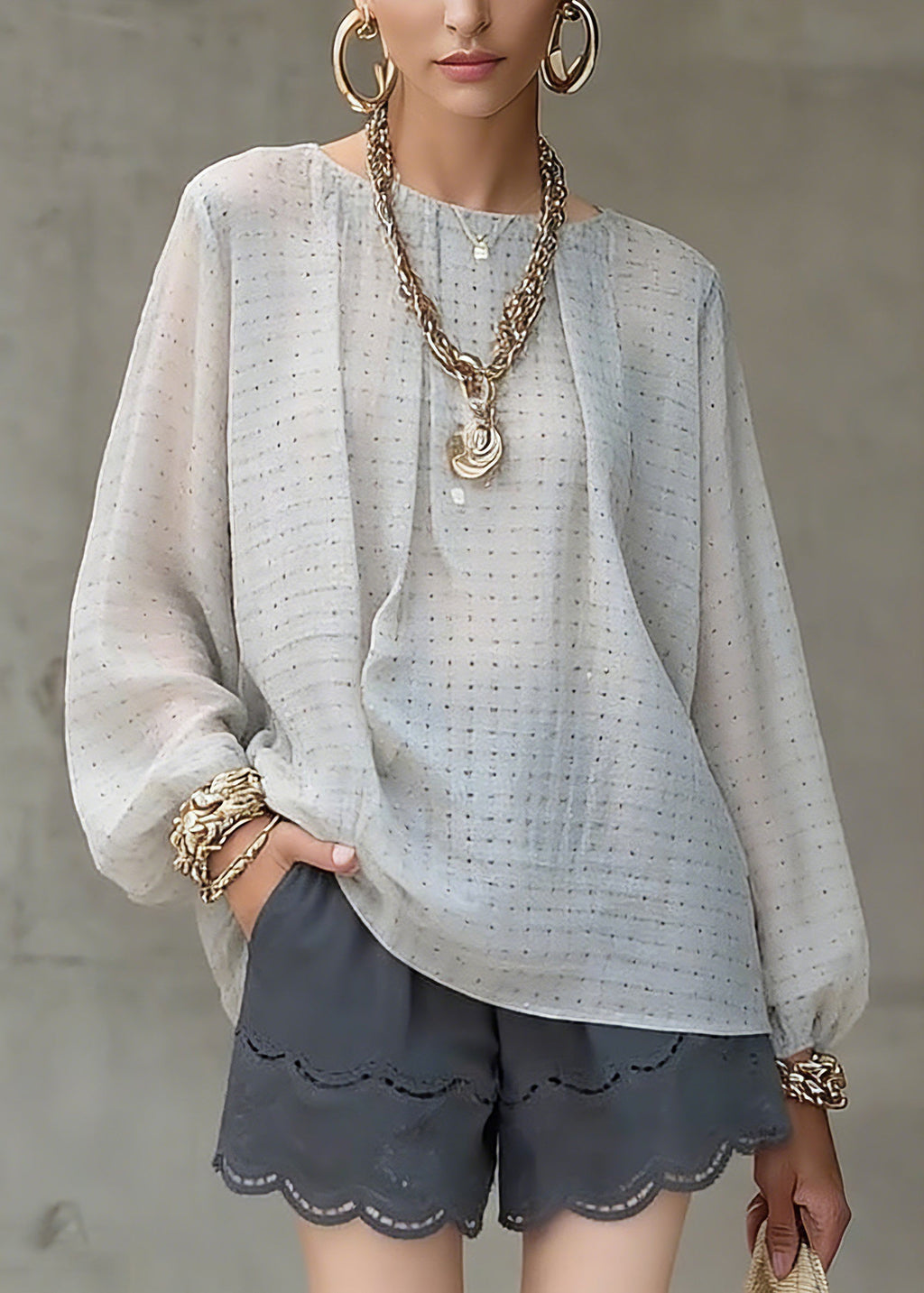 Sophisticated Top with a Clean Classic Look
