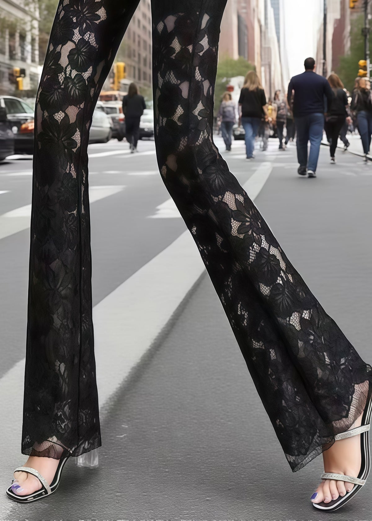 Well Tailored Trousers with a Graceful Silhouette