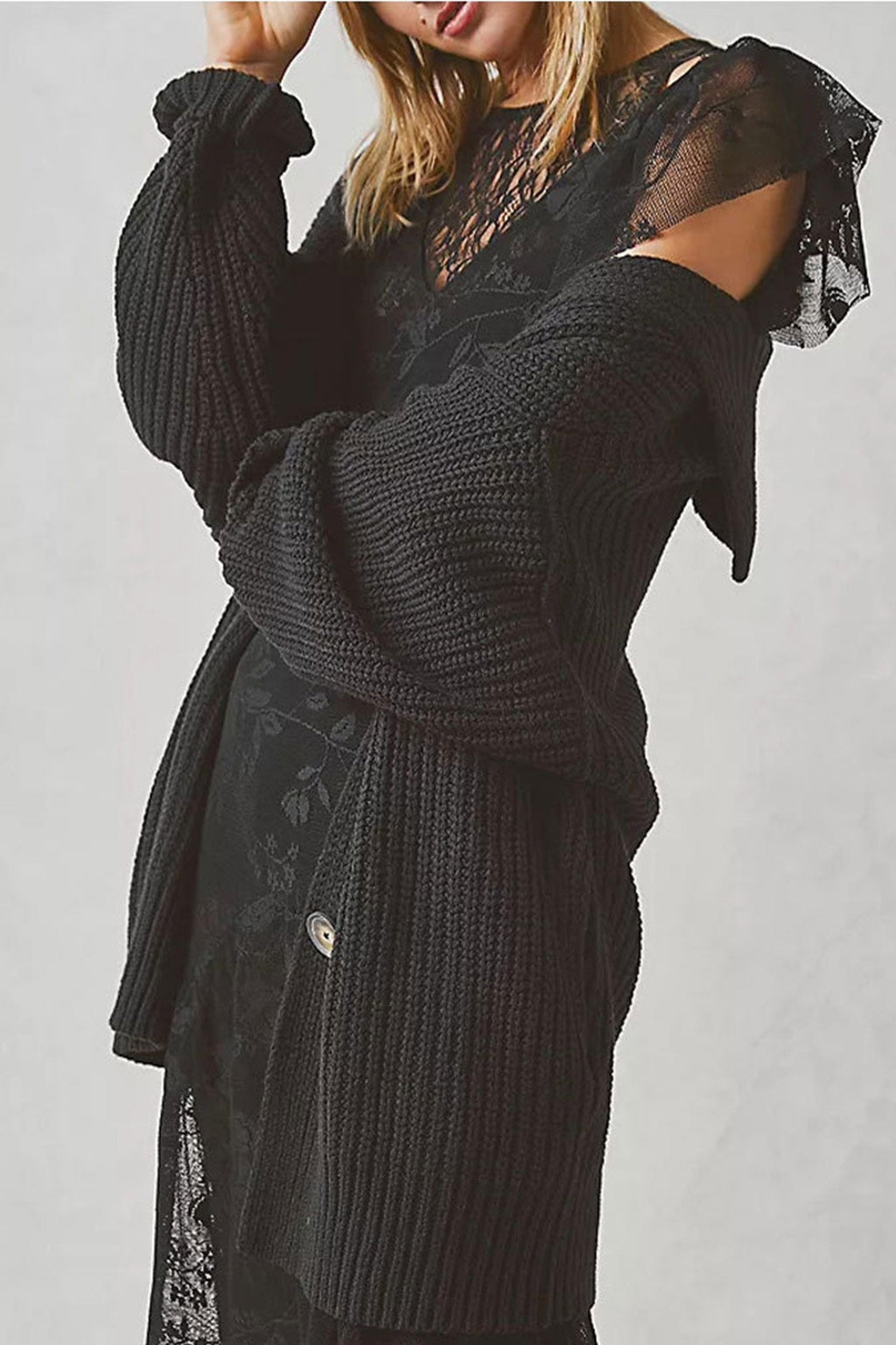 Classic Vintage Cardigan with a Flattering Fit
