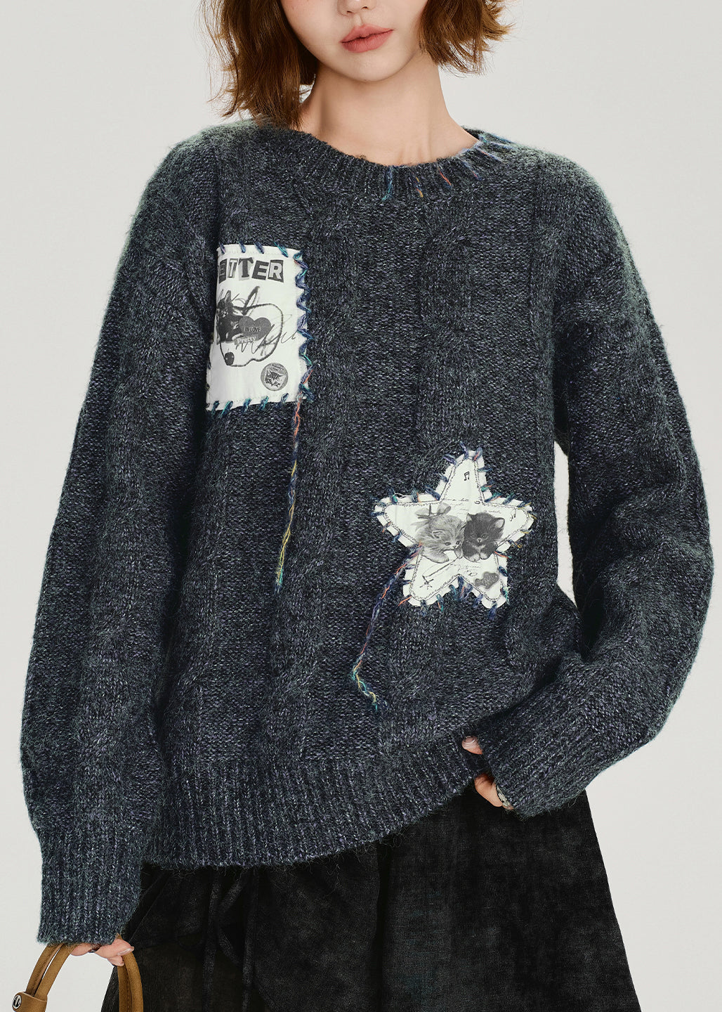 Well Tailored Sweater with a Graceful Silhouette
