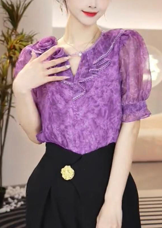 A Vintage Style Top with Delicate Timeless Details