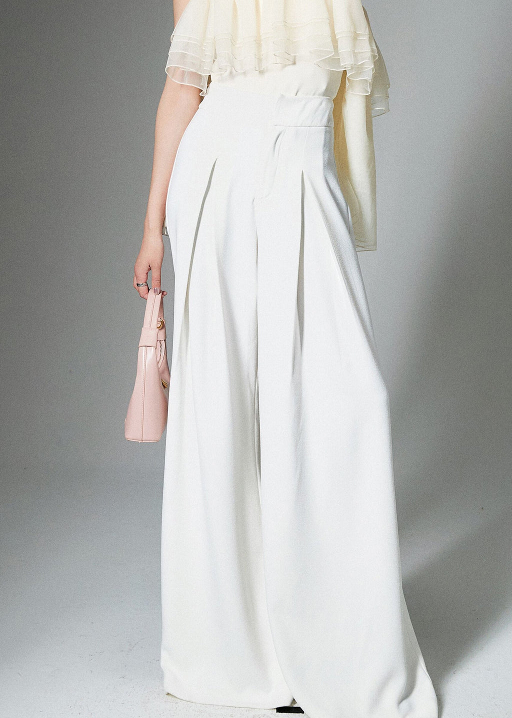 A Vintage Style Pants with Delicate Timeless Details
