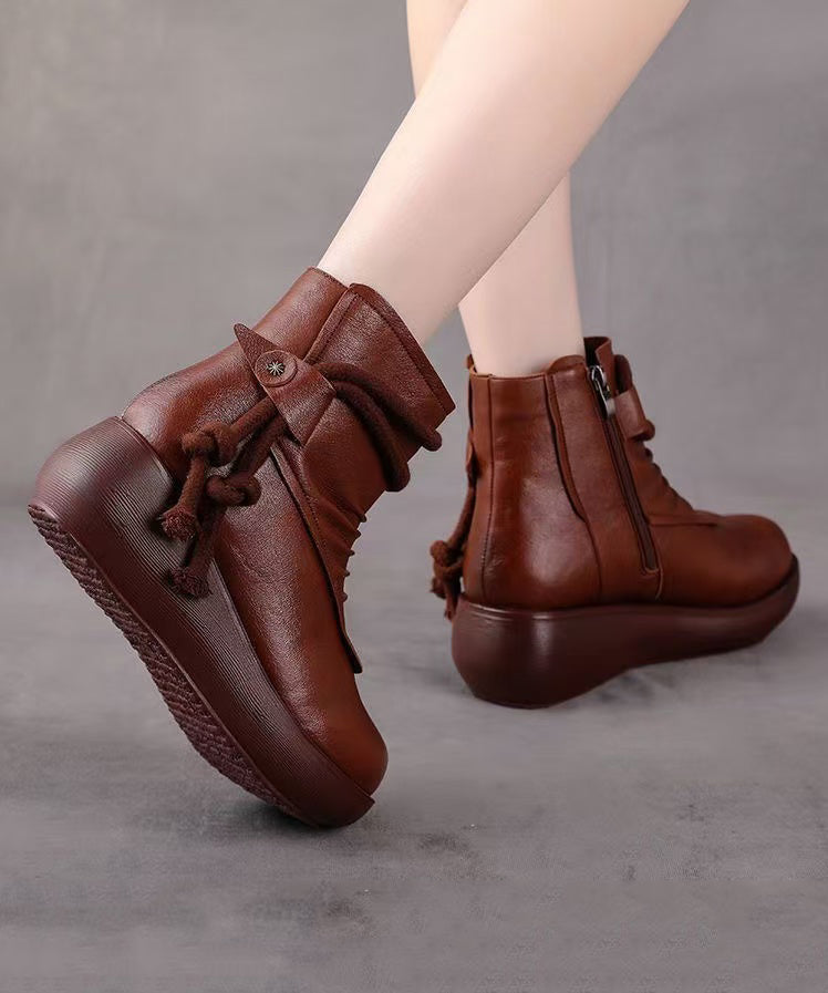 Chic Orthopedic Boots with Unique Design