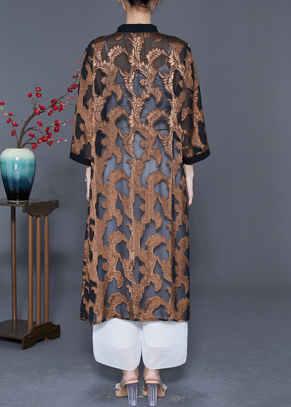 A Vintage Style Cardigan with Delicate Timeless Details