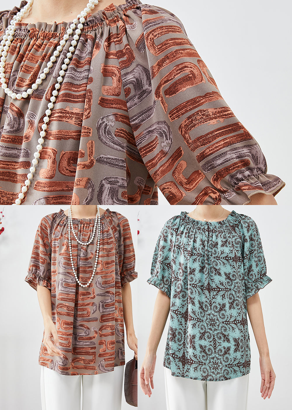 A Vintage Style Blouse with Delicate Timeless Details
