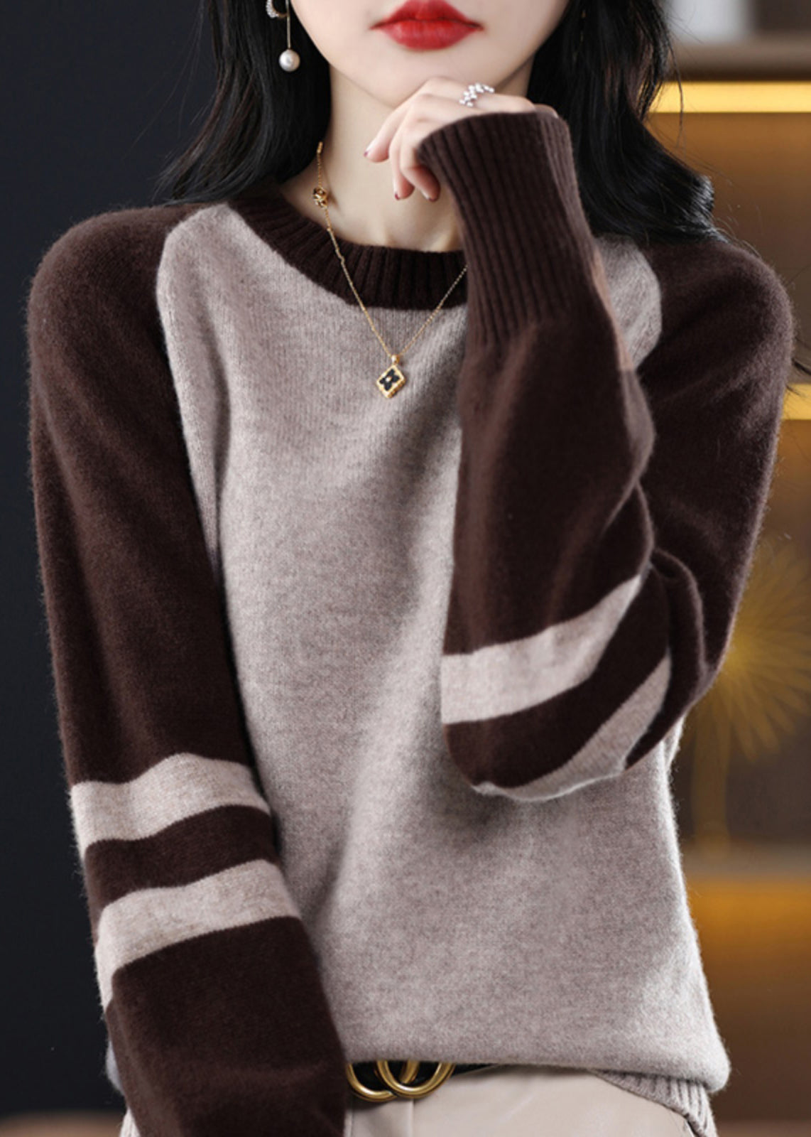 Vintage Inspired Sweater with a Contemporary Edge