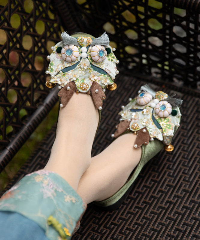 Vintage Inspired Orthopedic Slippers