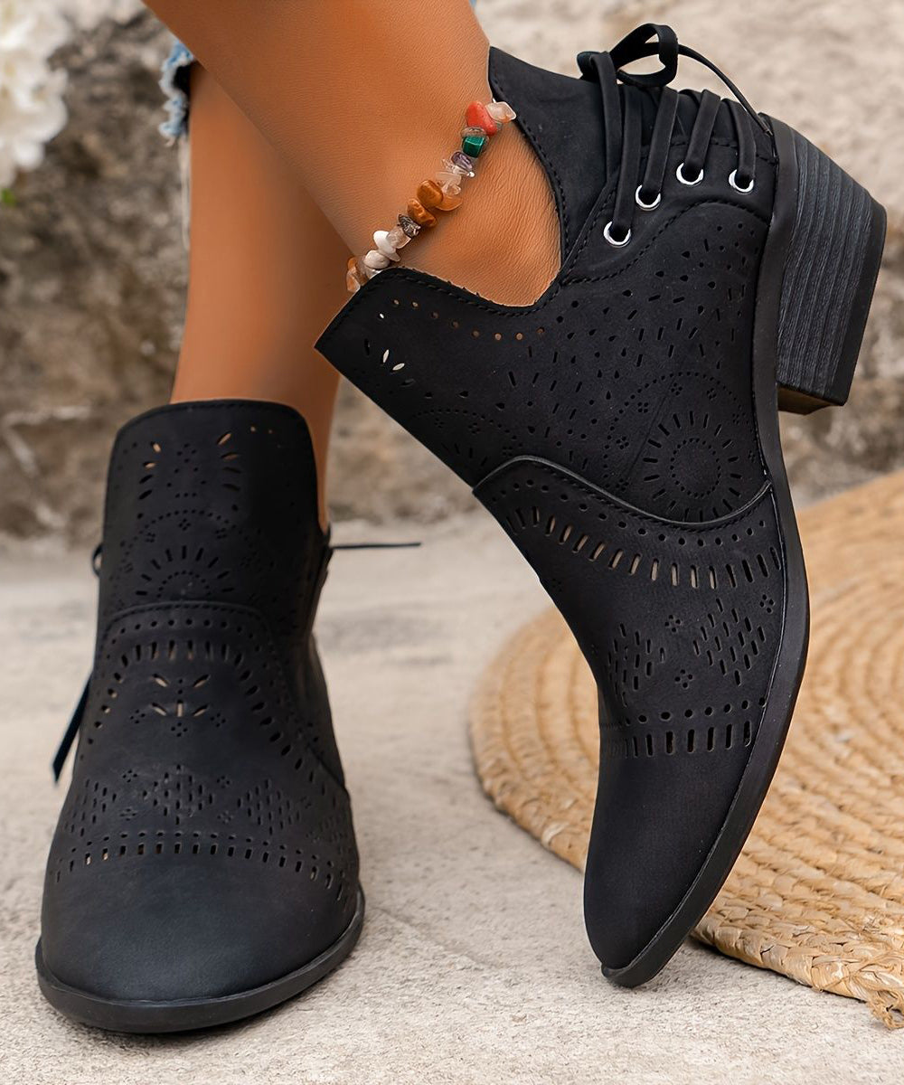 Vintage Inspired Orthopedic Boots
