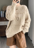 Classic Vintage Sweater with a Flattering Fit