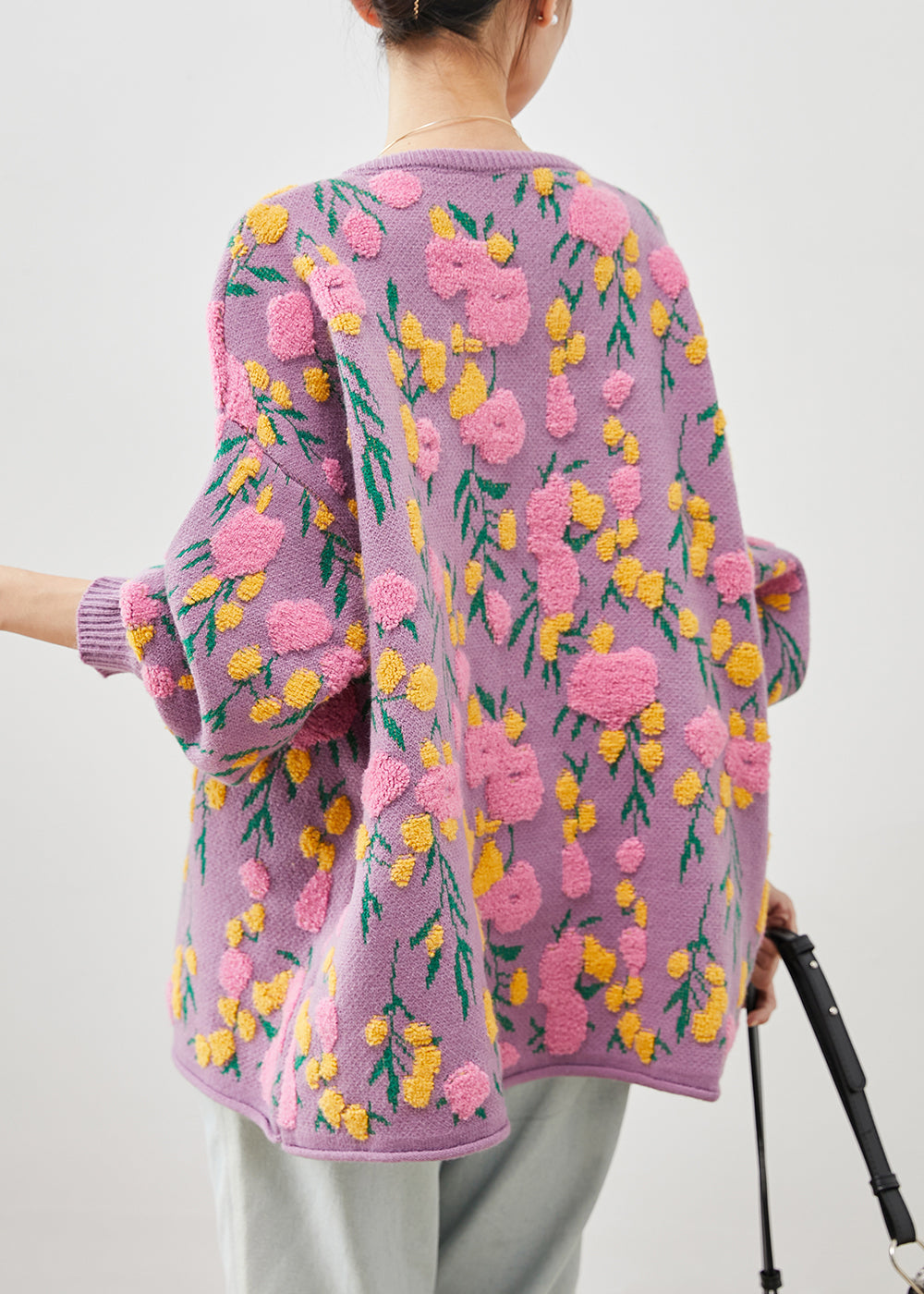 Classic Vintage Cardigan with a Flattering Fit