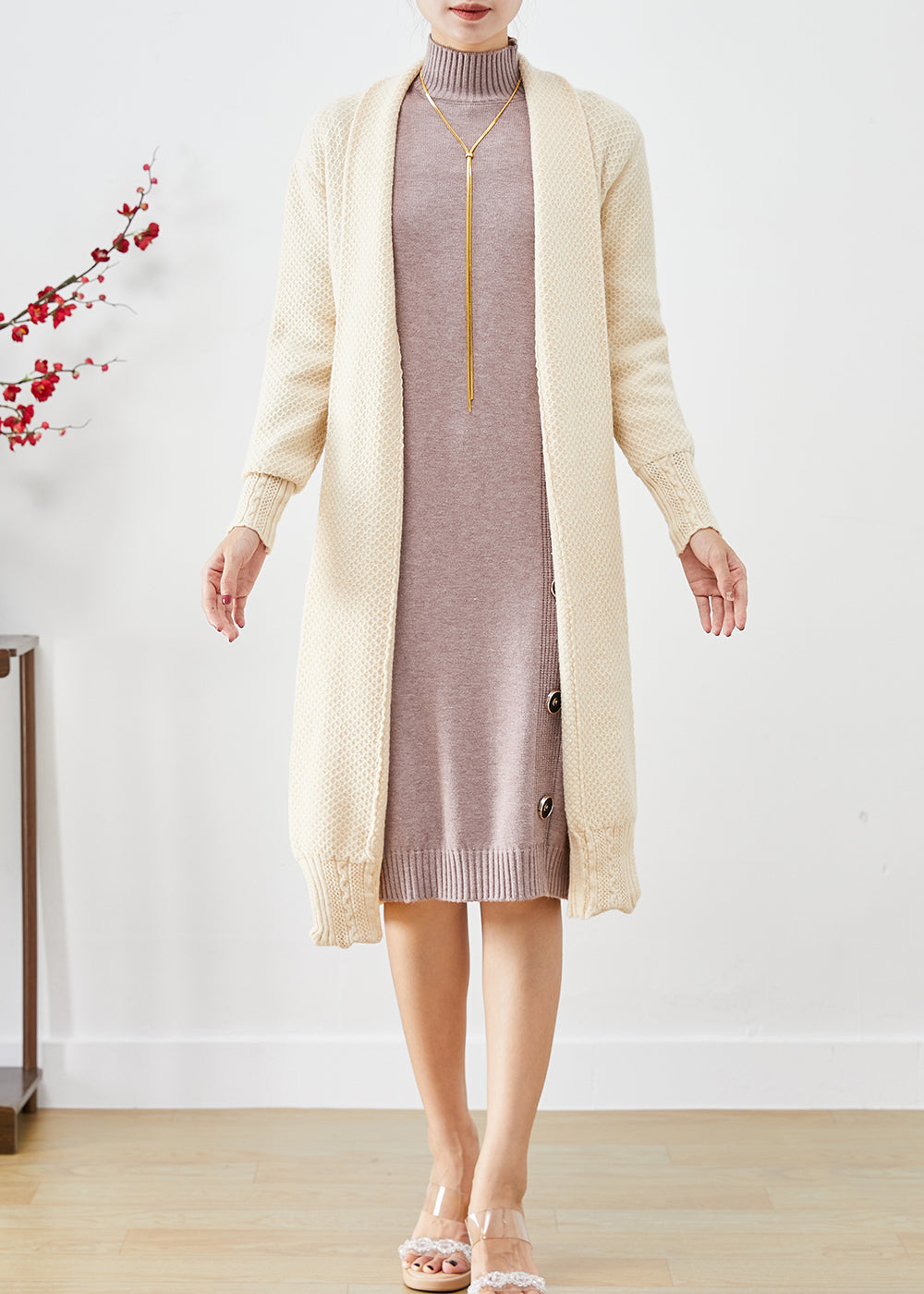 Beautifully Balanced Cardigan with Timeless Character