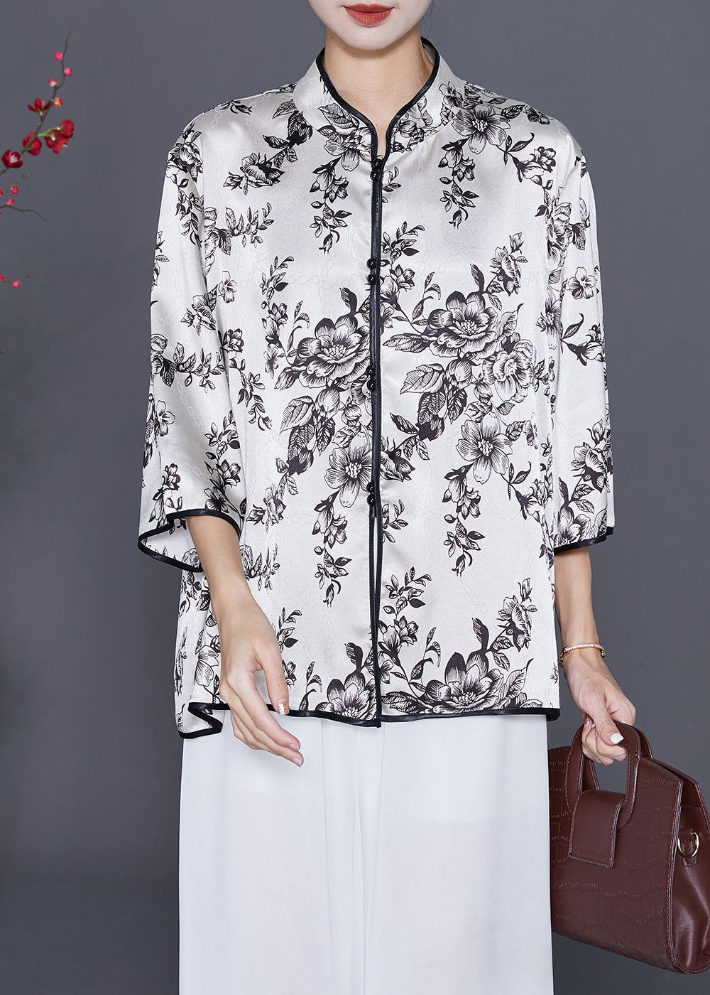 A Vintage Style Blouse with Delicate Timeless Details