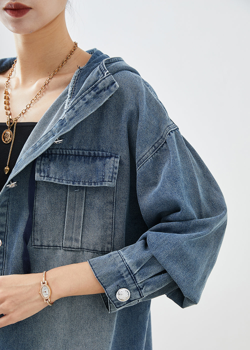 A Vintage Style Coat with Delicate Timeless Details